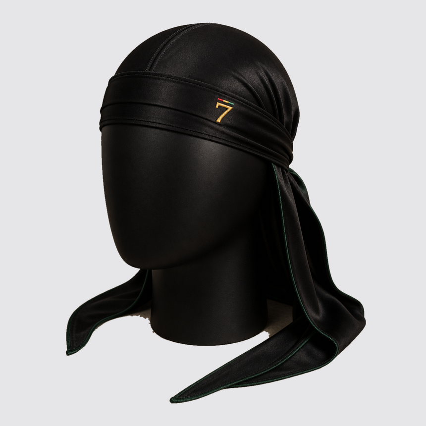 Black silk durag
