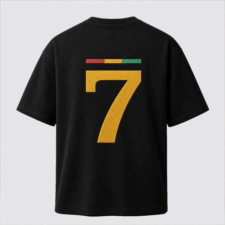 Black tee — back