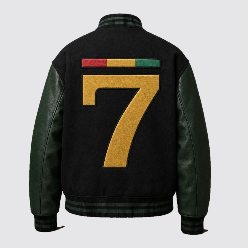 Varsity jacket — back